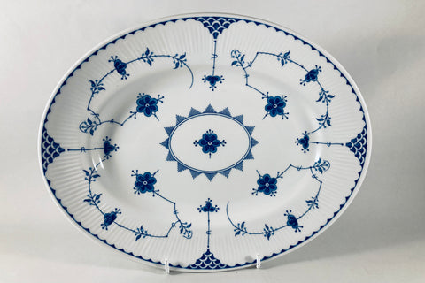 Mason's - Denmark - Blue - Oval Platter - 12" - The China Village