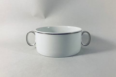 Thomas - Medaillon - Thin Silver Band - Soup Cup - The China Village