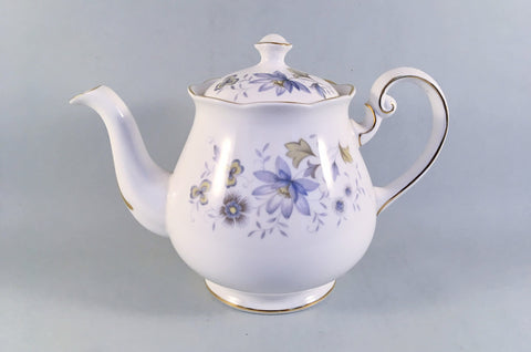 Colclough - Rhapsody In Blue - Teapot - 1 1/2pt - The China Village