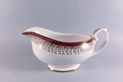 Royal Grafton - Majestic - Red - Sauce Boat - The China Village