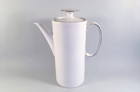 Thomas - Medaillon - Thin Silver Band - Coffee Pot - 1 3/4pt - The China Village