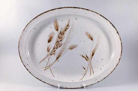 Midwinter - Wild Oats - Oval Platter - 13 5/8" - The China Village