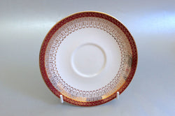 Royal Grafton - Majestic - Red - Tea Saucer - 5 5/8" - The China Village